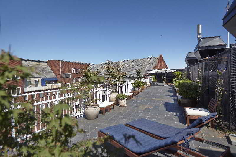 Manon Les Suites Guldsmeden Copenhaga Exterior foto The rooftop terrace